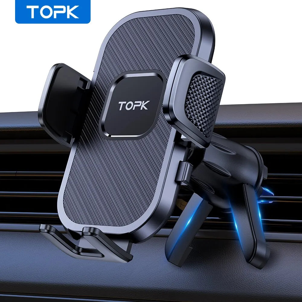 Support Téléphone Voiture Magnétique TOPK - Fixation Universelle