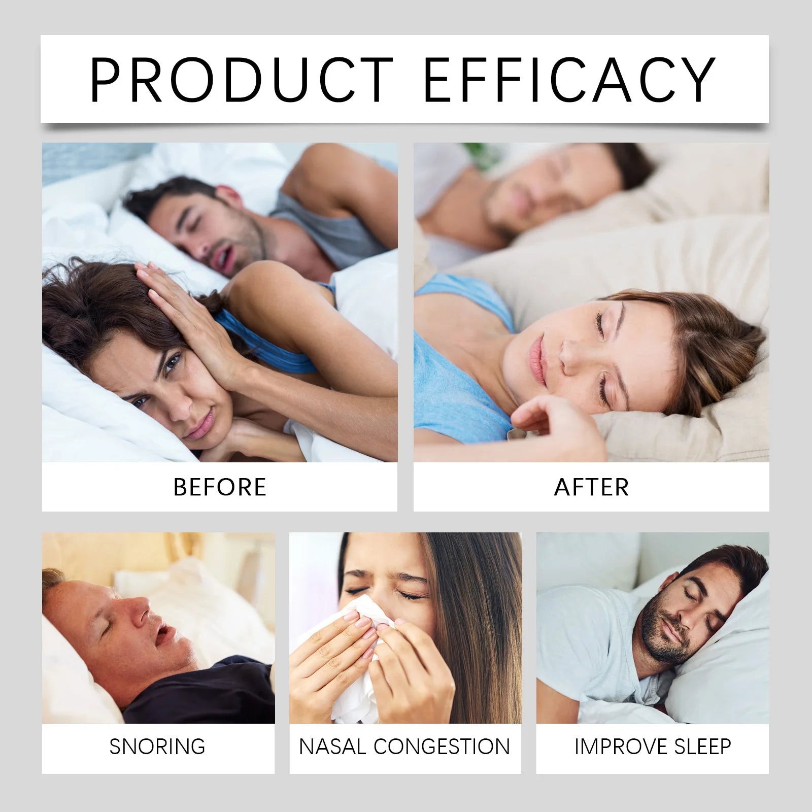 Dilatateurs Nasaux Anti-Ronflement - Kit Magnétique pour Mieux Respirer