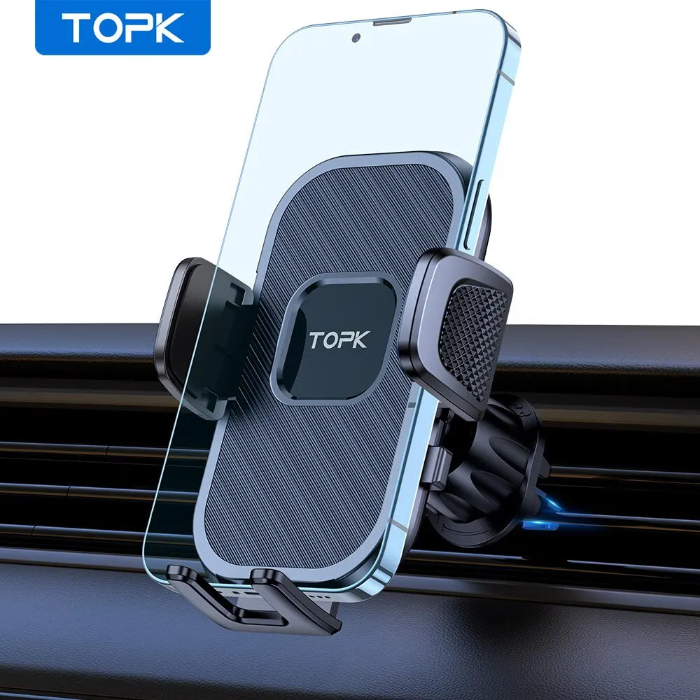 Support Téléphone Voiture Magnétique TOPK - Fixation Universelle