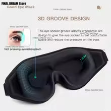 masque de sommeil confortable